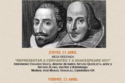 Cervantes y Shakespeare, frente a frente