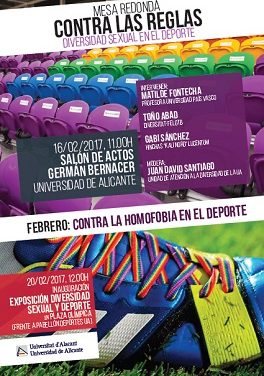 La UA se une a la lucha contra la homofobia en el deporte