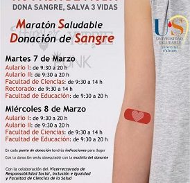 La Universidad de Alicante celebra la Maratón de Donación de Sangre de primavera